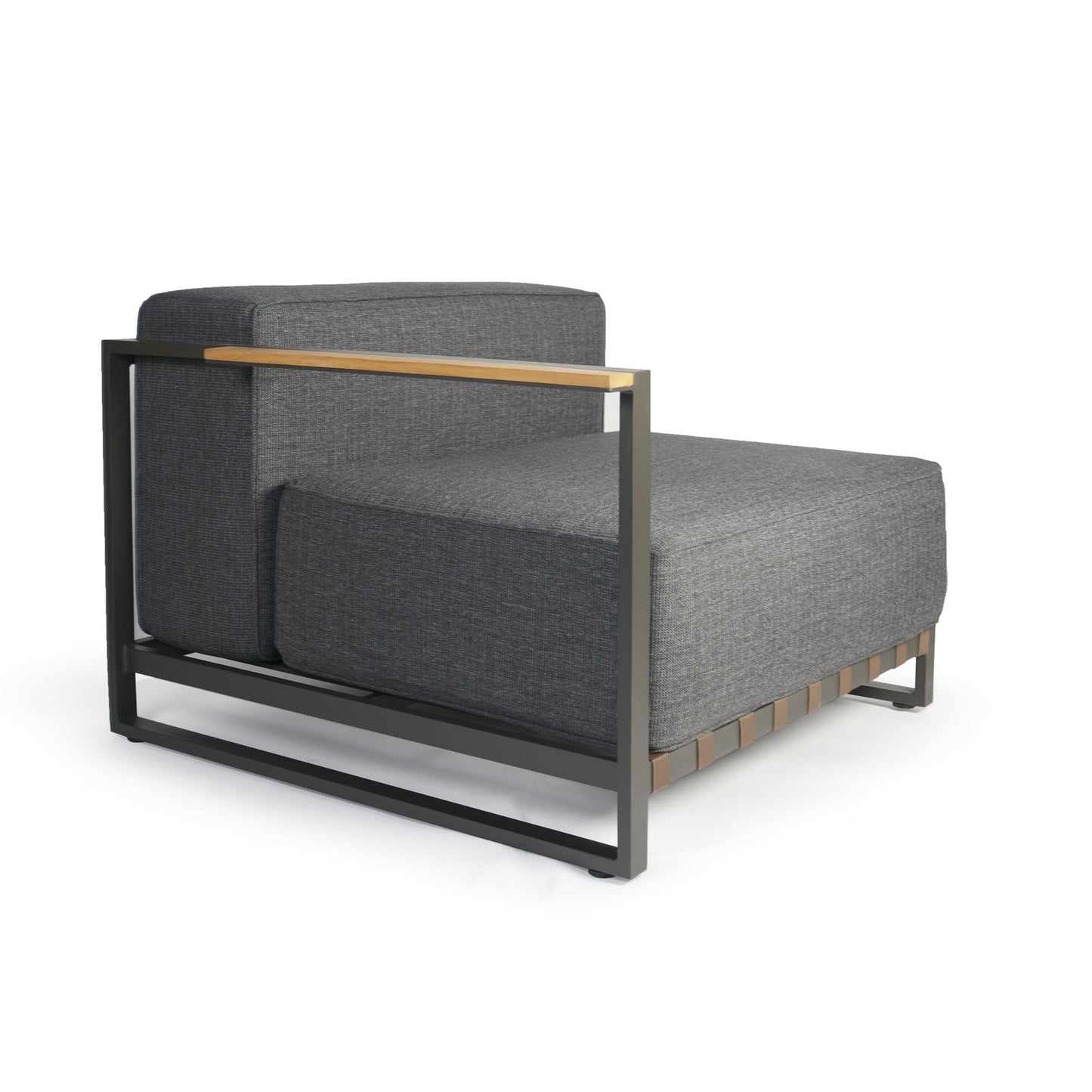 Modulo con apoyabrazo derecho '2481' Gris