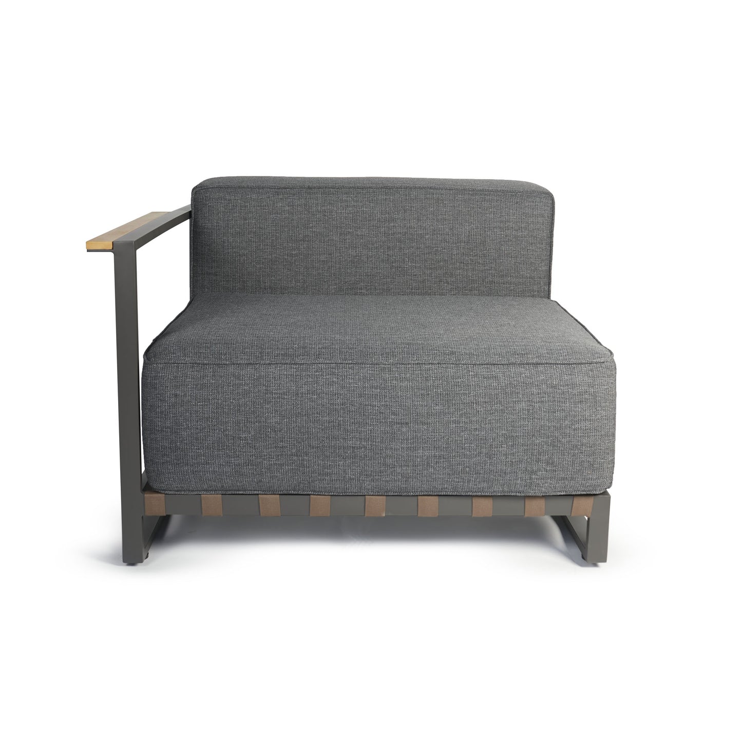 Modulo con apoyabrazo derecho '2481' Gris