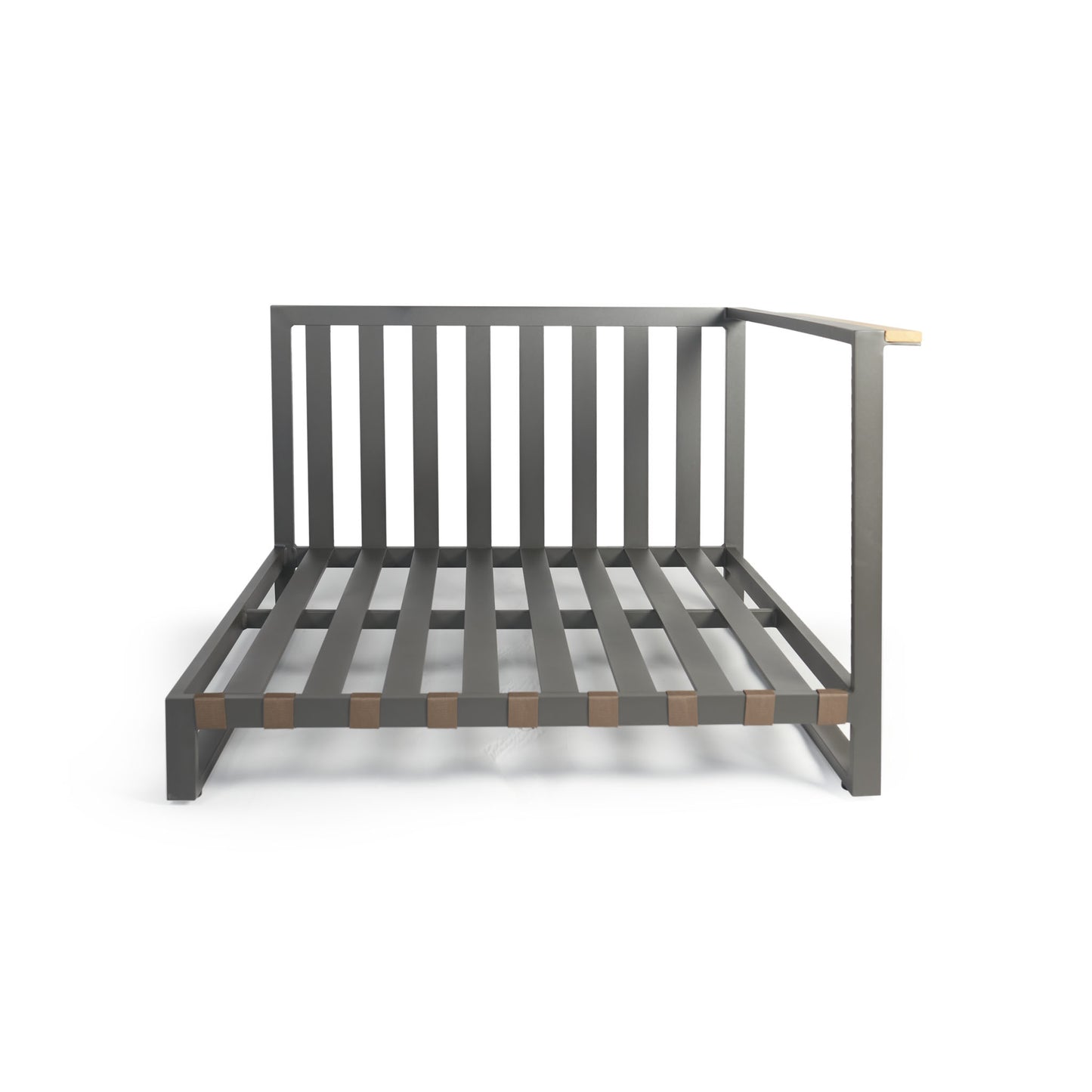 Modulo con apoyabrazo izquierdo '2481' Gris