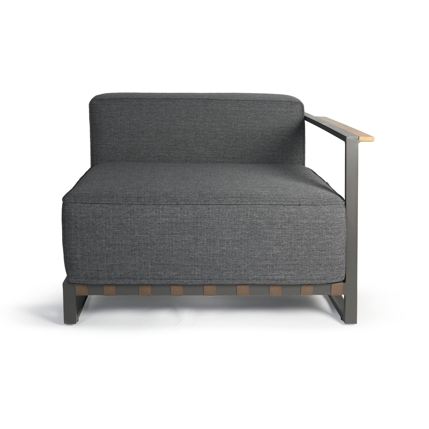Modulo con apoyabrazo izquierdo '2481' Gris