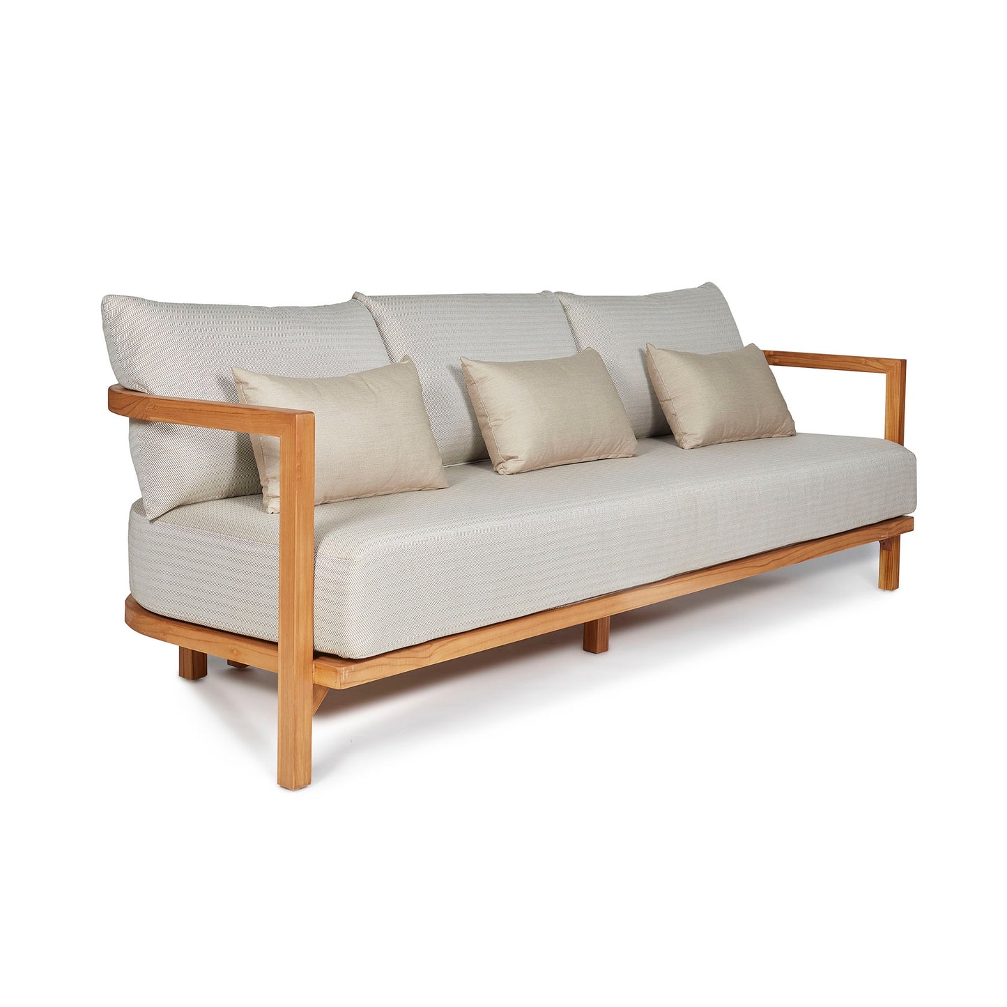 Sofá de tres cuerpos '2491' Beige