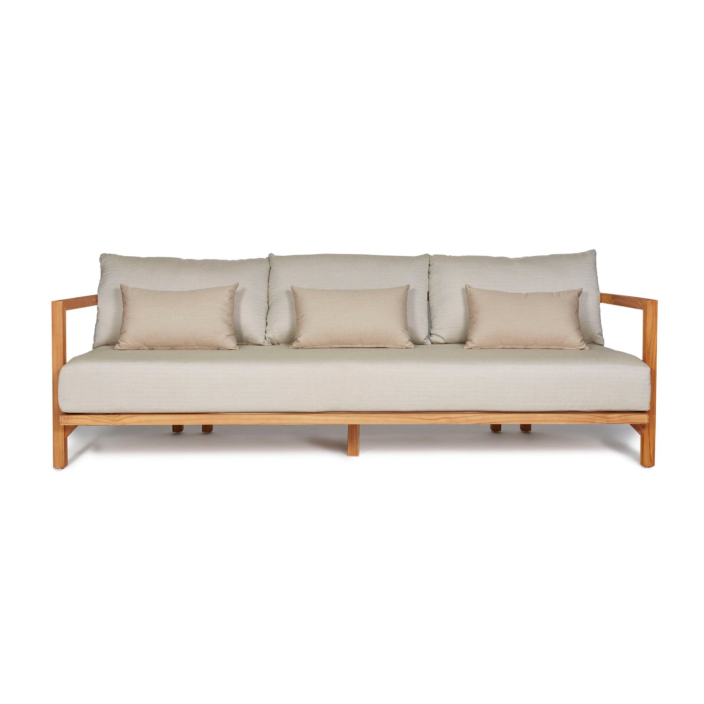 Sofá de tres cuerpos '2491' Beige