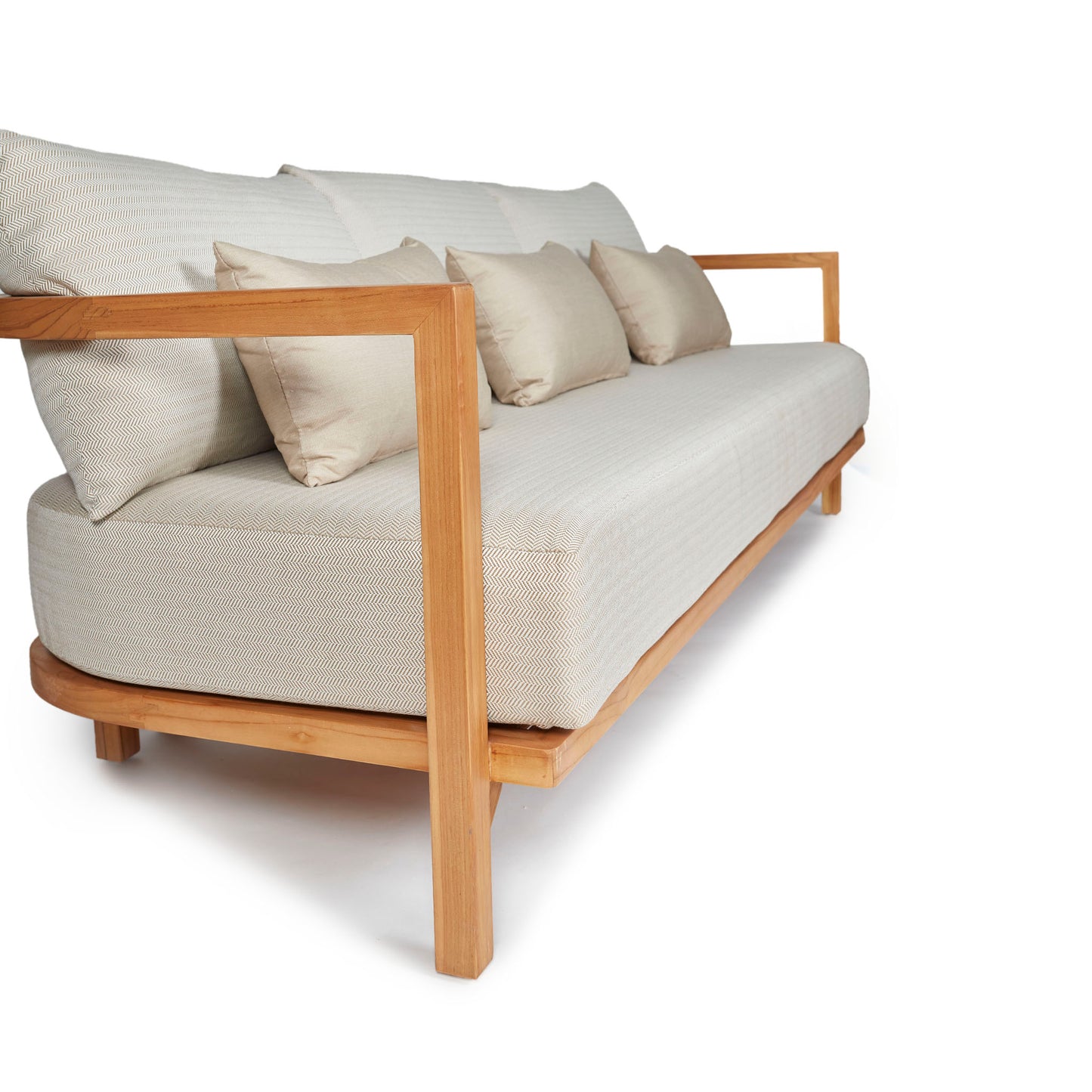 Sofá de tres cuerpos '2491' Beige