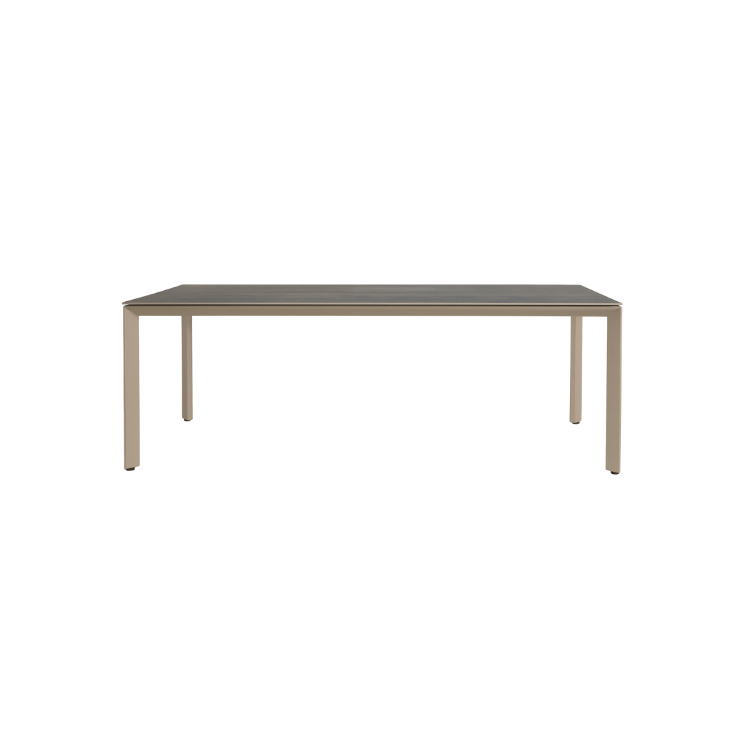 Mesa de comedor rectangular '1332' Beige - Espacio Elemental