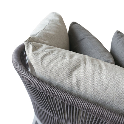 Sofá de tres cuerpos '2007' Gris
