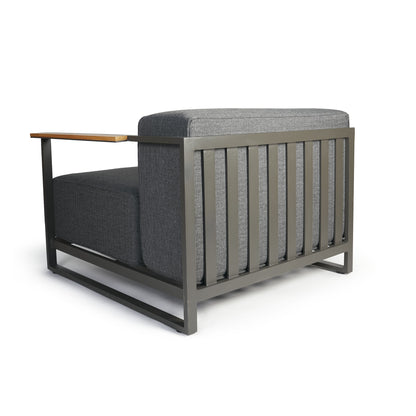 Modulo con apoyabrazo izquierdo '2481' Gris