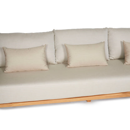 Sofá de tres cuerpos '2491' Beige