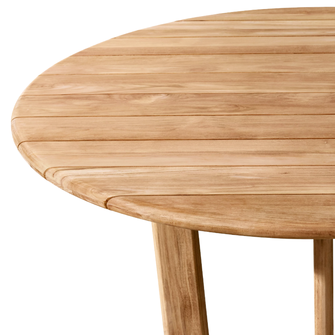 Mesa de comedor redonda '2496' Natural