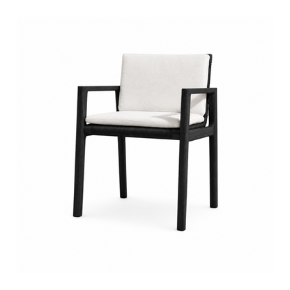 Silla Con Apoyabrazos '2496' Negra