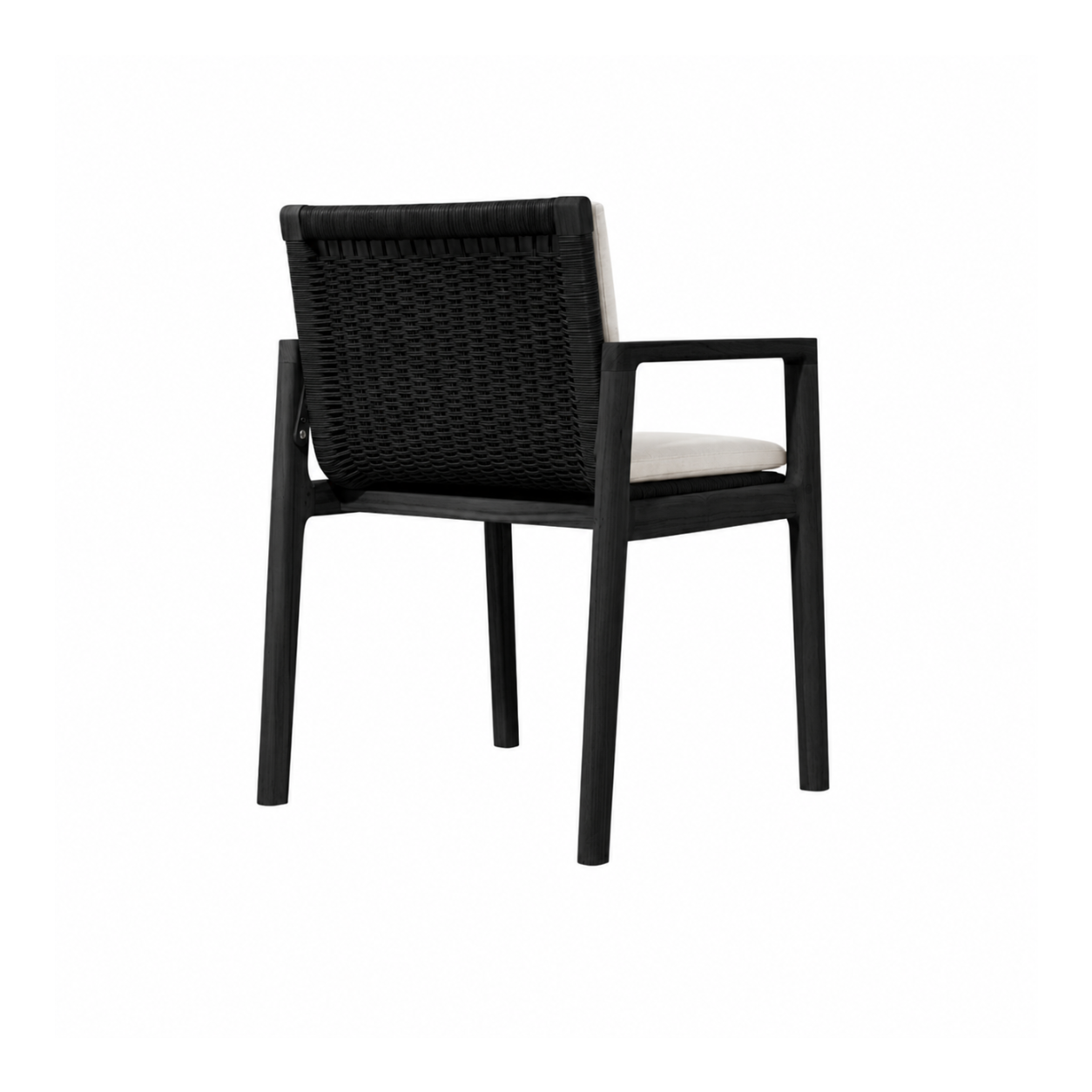 Silla Con Apoyabrazos '2496' Negra