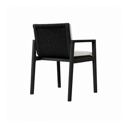 Silla Con Apoyabrazos '2496' Negra