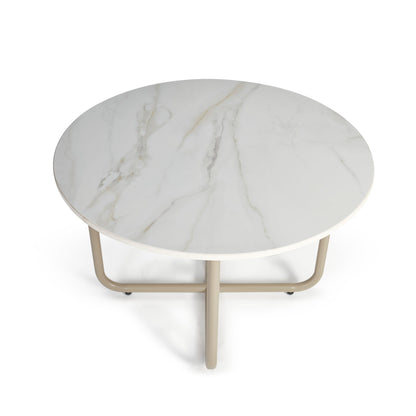 Mesa centro redonda '2041' Beige - Espacio Elemental