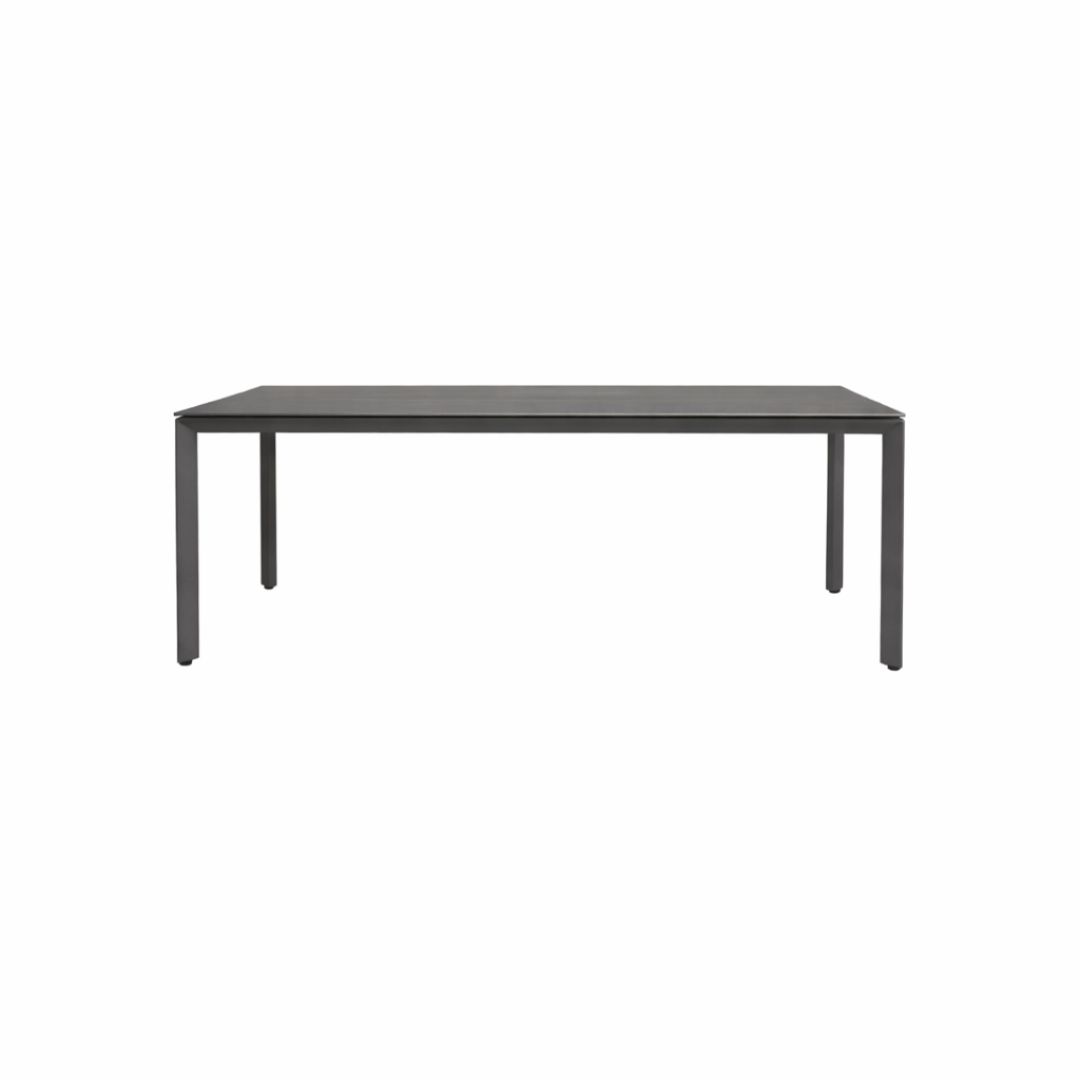 Mesa de comedor rectangular '1332' Gris - Espacio Elemental