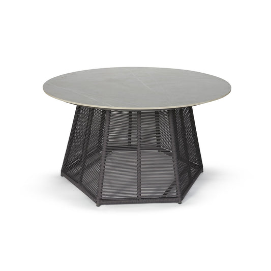 Mesa de comedor redonda '1021' Gris - Espacio Elemental