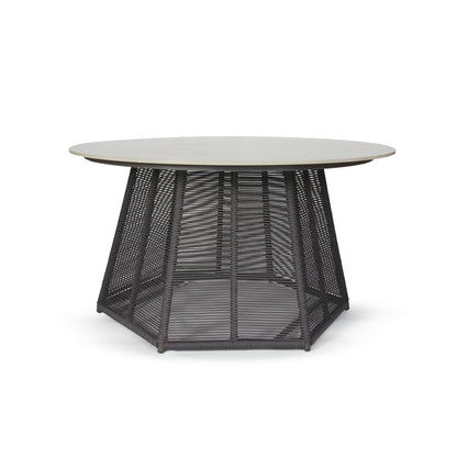 Mesa de comedor redonda '1021' Gris - Espacio Elemental