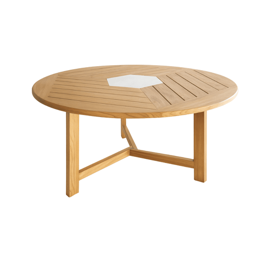 Mesa de comedor redonda '1107' - Espacio Elemental