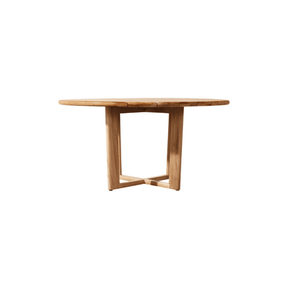 Mesa de comedor redonda '2496' Natural - Espacio Elemental