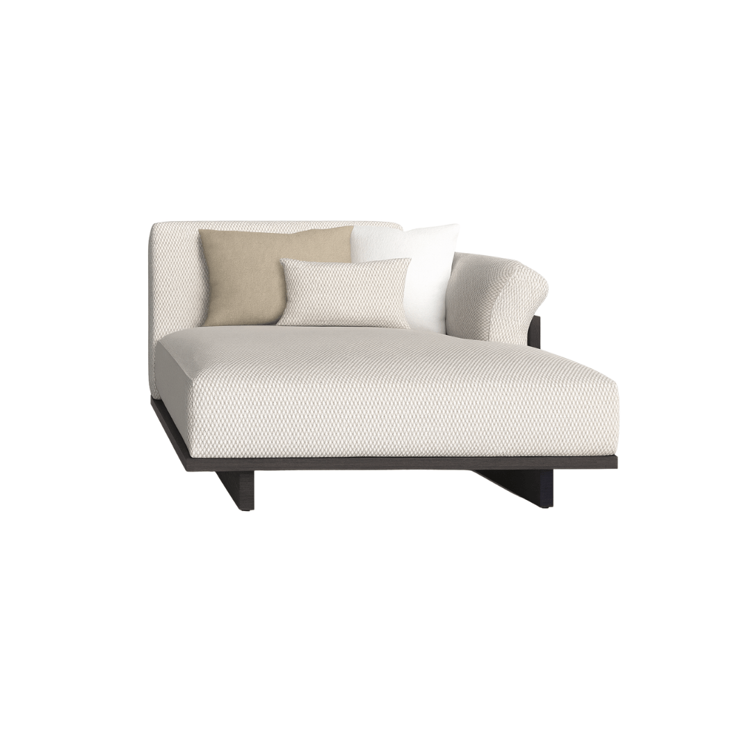 Modulo chaise longue izquierdo '2484' - Espacio Elemental