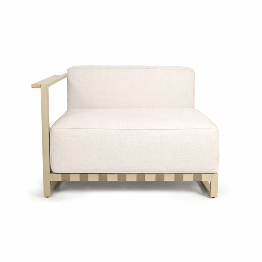 Modulo con apoyabrazo derecho '2481' Beige - Espacio Elemental