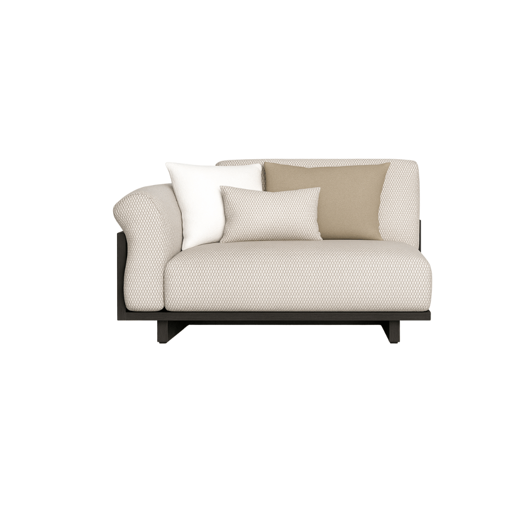 Modulo con apoyabrazo derecho '2484' - Espacio Elemental