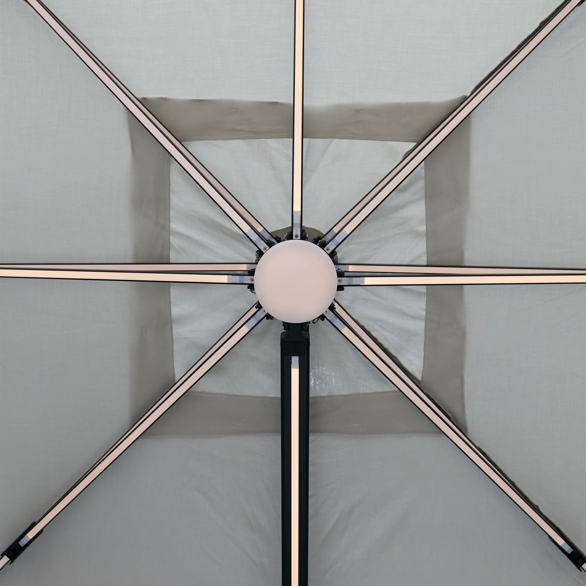 Quitasol '7040' | 3,5x3,5 LED - Espacio Elemental