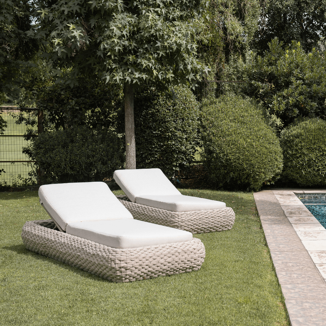 Reposera Individual '3027' Gris - Espacio Elemental