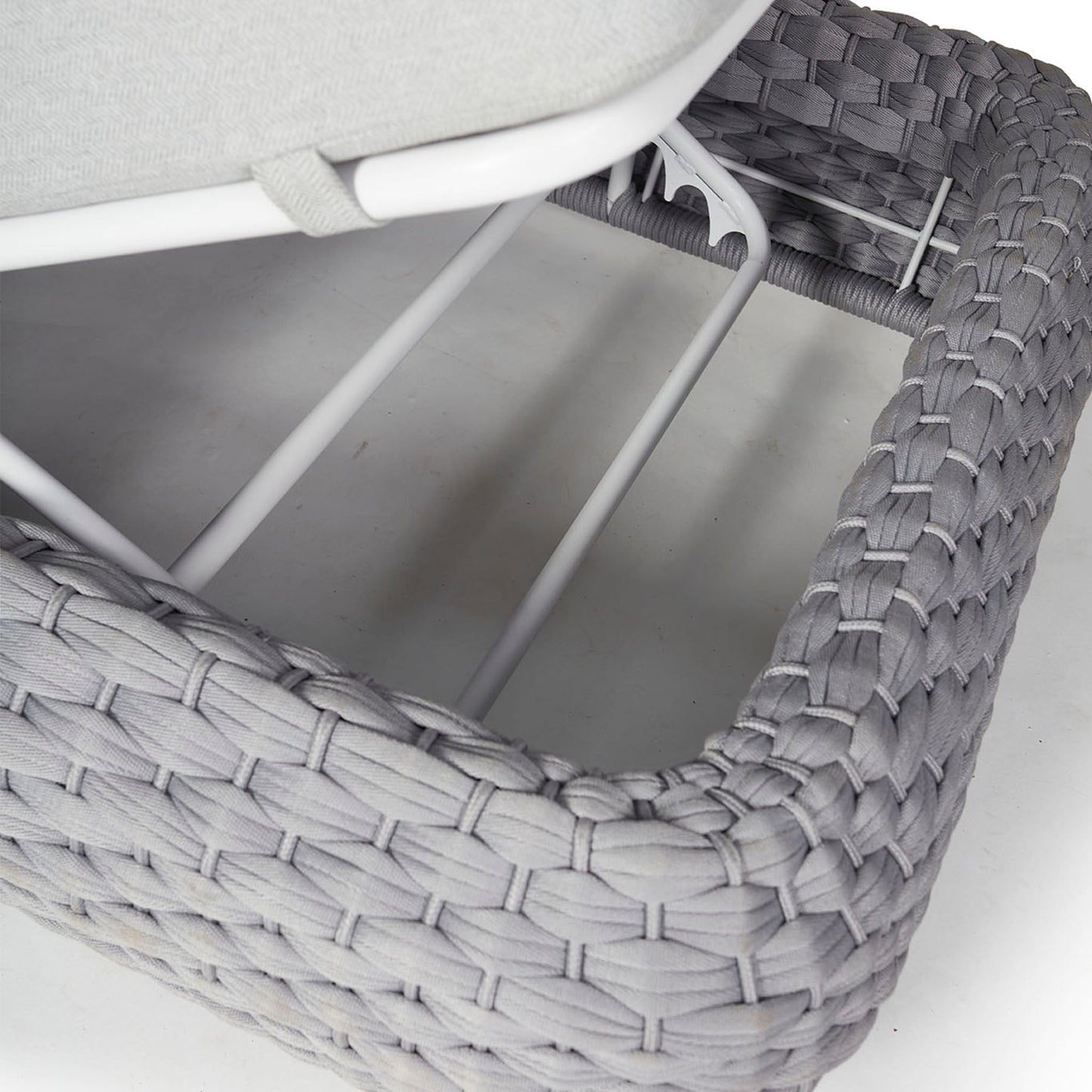 Reposera Individual '3027' Gris - Espacio Elemental