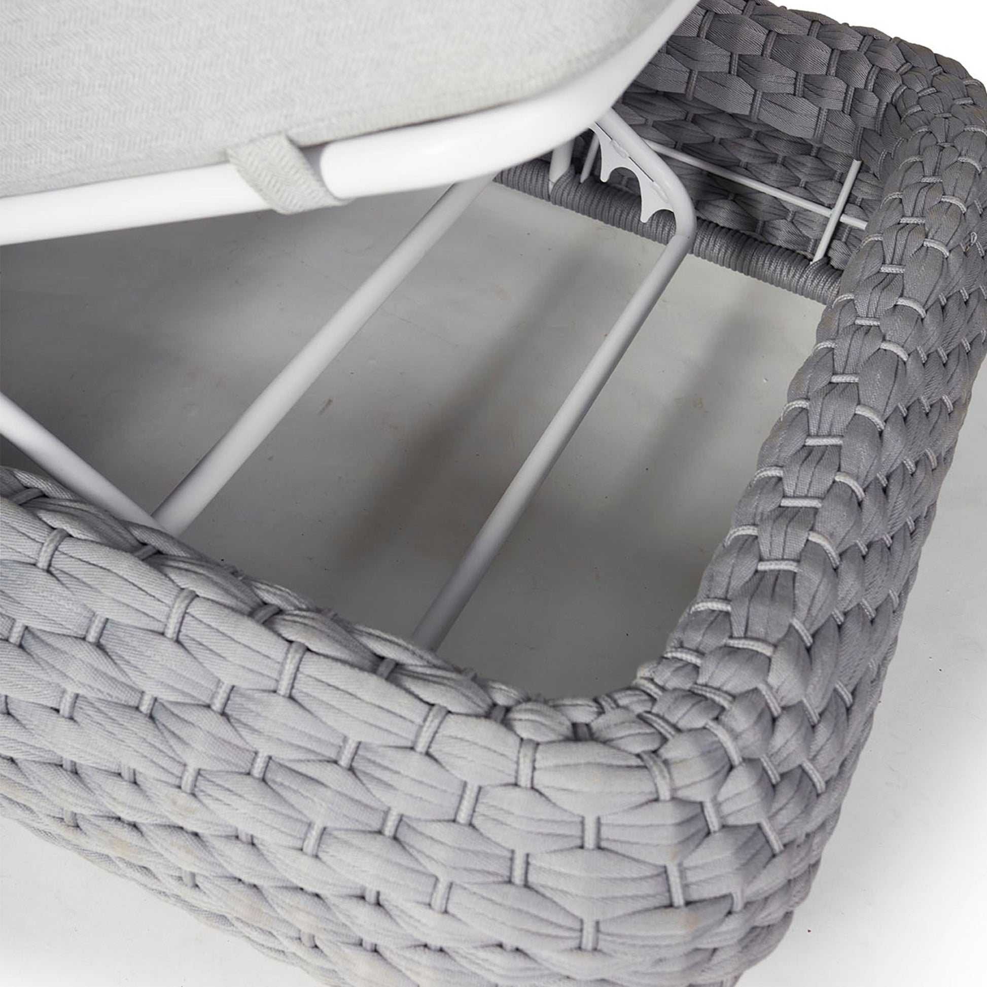 Reposera Individual '3027' Gris - Espacio Elemental