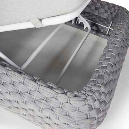 Reposera Individual '3027' Gris - Espacio Elemental